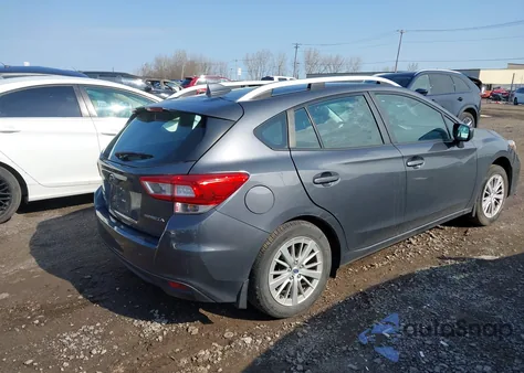 2018 Subaru Impreza 2.0I Premium from USA, damaged, VIN 4S3GTAB66J3716429